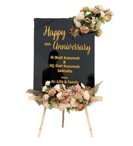 Papan Bunga Akrilik Serenan