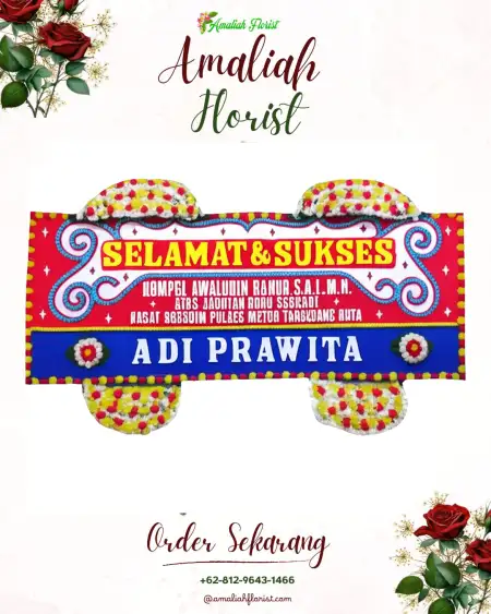 Papan Bunga Ucapan Selamat Serenan