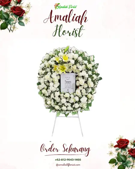 Krans Bunga Duka Serenan